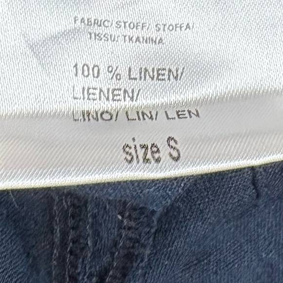 Yuvita |garmentory| linens cowl neck bubble dress in navy - small nwt - Picture 4 of 7